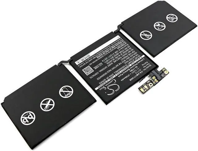 Alt view image 2 of 6 - Battery for Apple A1708 MacBook Pro 13 Late 2016 MPXV2CH MPXW2CH/A 0-00946 A1713