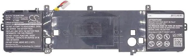 Alt view image 5 of 6 - Battery for DELL Alienware 15 R1 R2 17 R3 ALW15ED-1718 -2828 191YN 2F3W1 410GJ