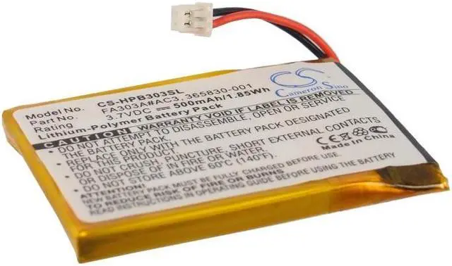Main image of Battery for HP Bluetooth Stereo Headphones 365830-001 FA303A#AC3 FA303A#AC3-NR