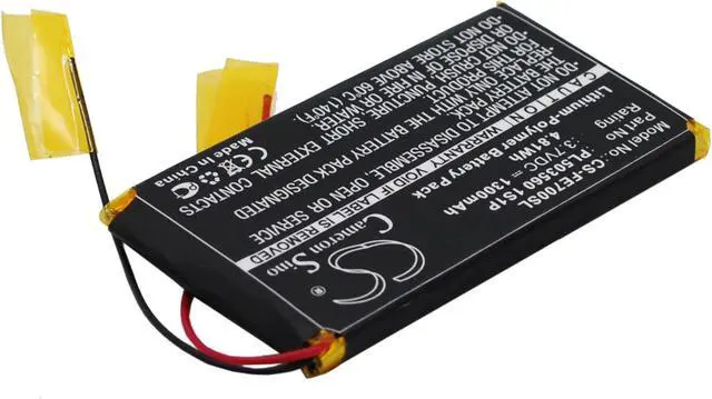 Alt view image 2 of 5 - Battery for Fiio EO7K PL503560 1S1P Portable USB DAC Headphone Amp CS-FE700SL