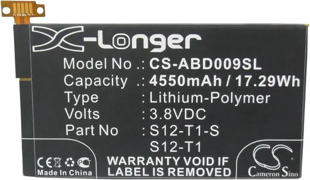 Alt view image 6 of 7 - 4550mAh S12-T1-S Battery for AMAZON Kindle Fire HDX 7, Kindle Fire HDX, C9R6QM
