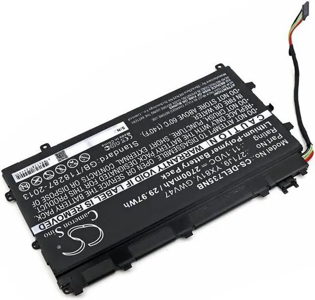 Alt view image 2 of 4 - Battery for DELL Latitude 13 7000 7350 0271J9 271J9 3WKT0 GWV47 YX81V MN791