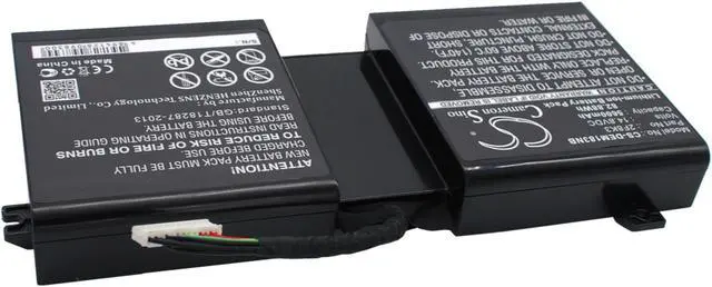 Alt view image 3 of 6 - Battery for DELL Alienware 1 17 18 A18 M17 R5 M17X M18X 02F8K3 2F8K3 451-BBCB