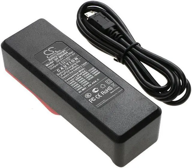 Alt view image 4 of 5 - Battery Charger for 14500 14650 16340 16500 16650 17500 26650 AA AAA w/USB Cable