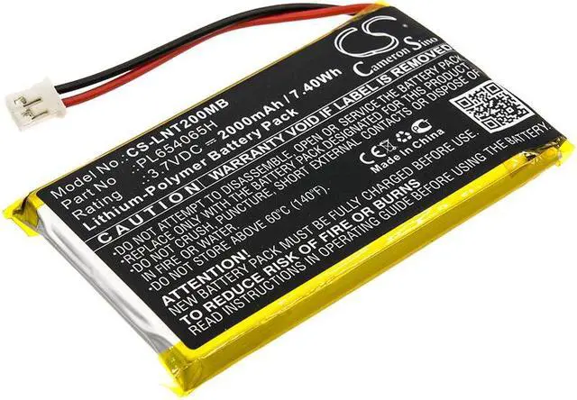 Main image of Battery for Luvion Prestige Touch 2 PL654065H BabyPhone CS-LNT200MB 3.7v 2000mAh