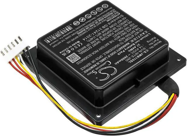 Alt view image 2 of 6 - Battery for JBL PartyBox 100 R21-5 SUN-INTE-260 Speaker CS-JMB110SL 14.4v 2600mA