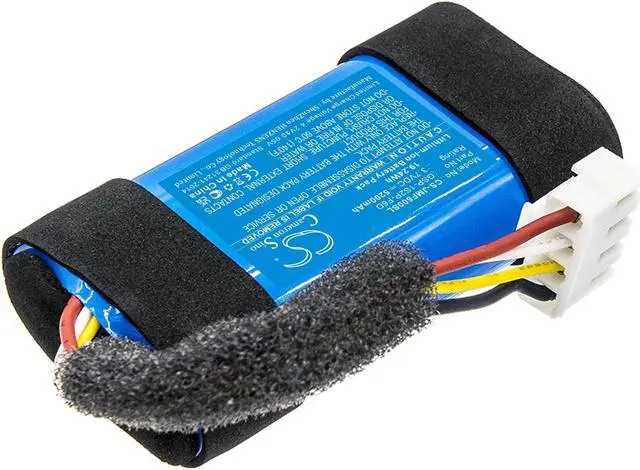 Alt view image 2 of 6 - Battery for JBL Flip 6 JBLFLIP6BLUAM GSP-1S2P-F6D JBLFLIP6REDAM Speaker 5200mAh