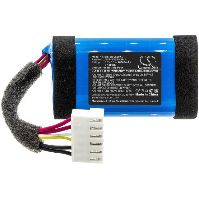 10000mAh Replacement Battery For JBL Charge 5 & Charge 4 – Compatible With Part # GSP-1S3P-CH4A