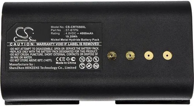 Alt view image 5 of 5 - Battery for Crestron SmarTouch 1700 ST-1500C ST-1550 ST-1700 ST-1700C ST-BTPN