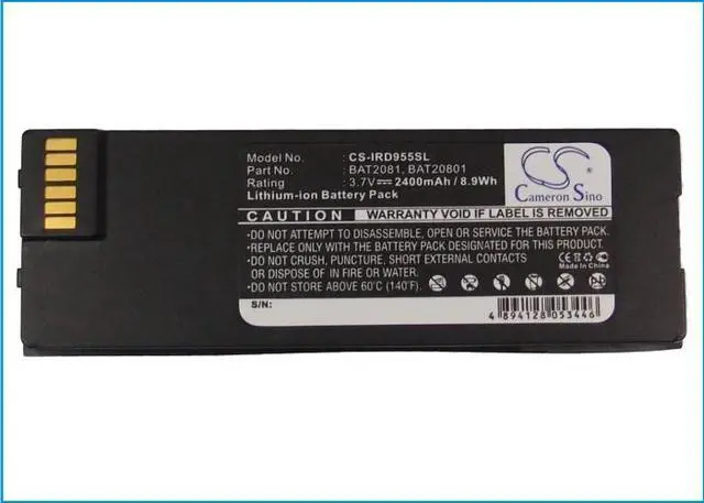 Alt view image 5 of 5 - Battery for Iridium 9555 BAT20801 BAT2081 Satellite Phone CS-IRD955SL 2400mAh