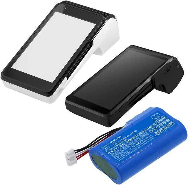 Alt view image 6 of 6 - Battery for NEXGO N3 N5 N86 GX02 Payment POS Terminal CS-NEX300BL 5100mAh