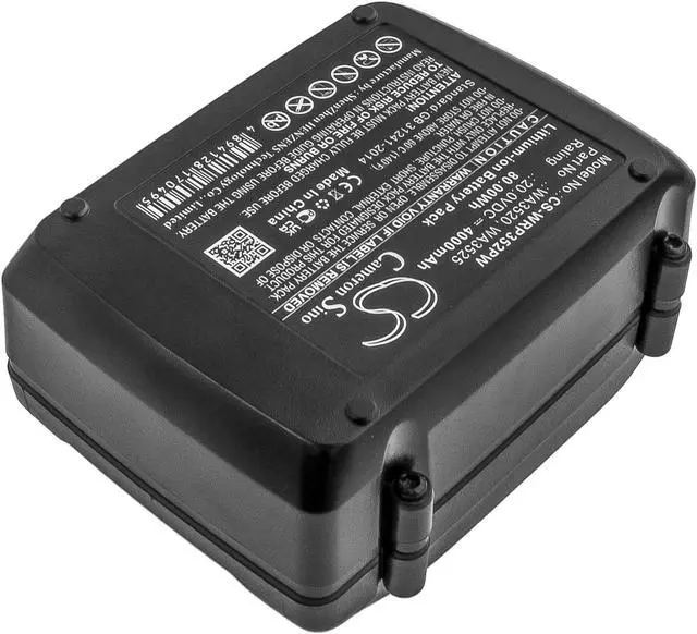 Alt view image 4 of 6 - Battery for Worx 20V WG170.3 WA3012 WA3520 WA3525 WA3575 WA3578 WA3671 WA3678