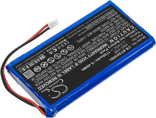 Alt view image 2 of 6 - Battery for Nintendo Mario Kart Live Home Circuit HAC-038 Game CS-NTS038SL