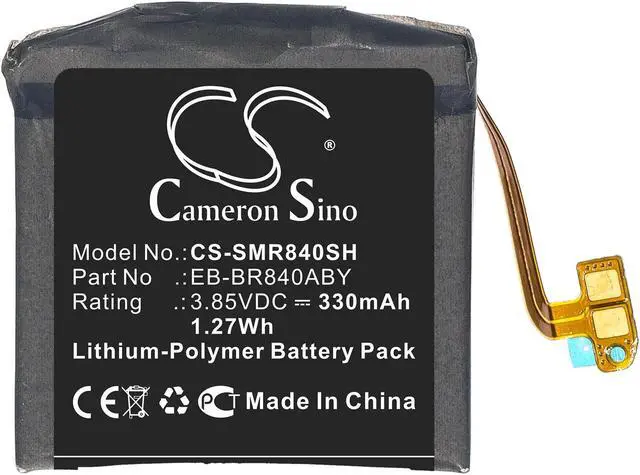 Alt view image 3 of 5 - Battery for Samsung Galaxy Watch3 45mm SM-R840 SM-R845 EB-BR840ABY GH43-05011A
