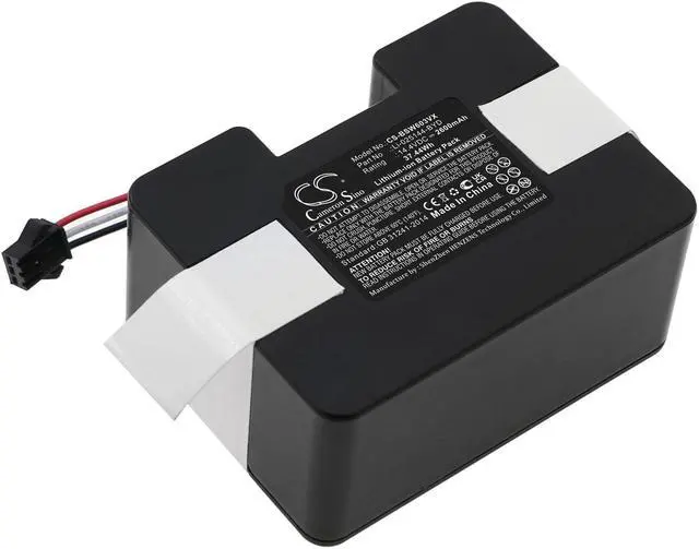 Main image of Battery for Bobsweep SW603001 Li-025144-BYD Vacuum CS-BSW603VX 14.4v 2600mAh