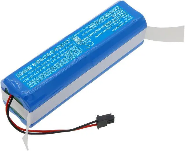 Alt view image 2 of 5 - Battery for Eufy RoboVac X8 Hybrid White T226X PA61 Vacuum CS-EFX800VX 5200mAh