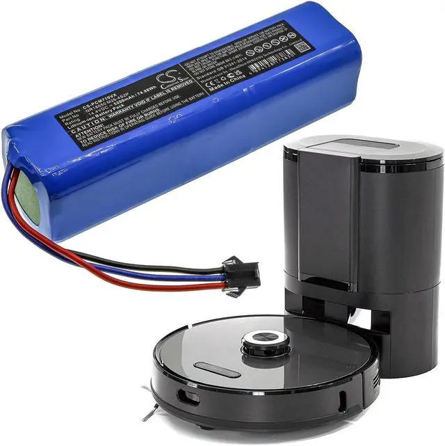 Alt view image 6 of 6 - Battery for Proscenic M26-4S2P M6 M7 M8 Pro Lenovo LR1 Kyvol Cybovac S31 5200mAh