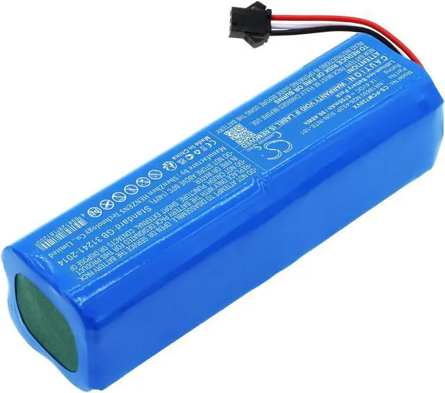 Alt view image 2 of 5 - Battery for Lenovo T1 Pro Arnagar S8 pro Xiaomi Viomi S9 A1 SUN-INTE-181 6700mAh