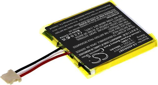 Alt view image 2 of 5 - Battery for ADT DBC835 DBC835-V2 Wireless HD Doorbell Camera AHB553436TPCT