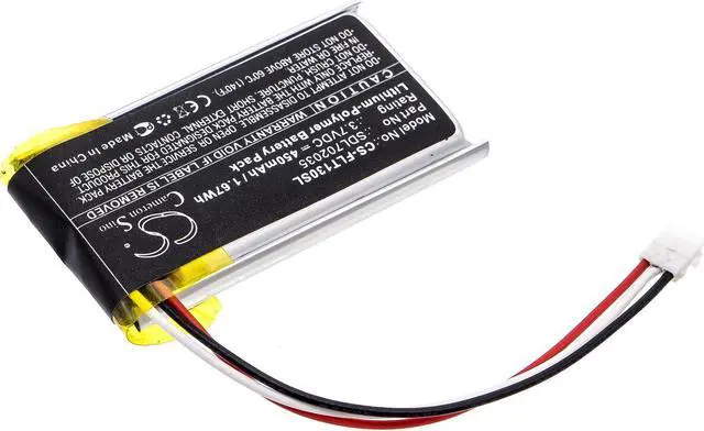 Alt view image 2 of 6 - Battery for Flir 435-0012 One Pro LT LF602035-02 SDL702035 Thermal CS-FLT130SL
