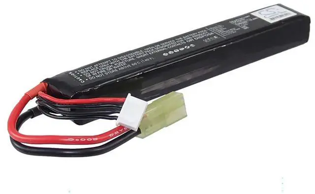 Alt view image 2 of 5 - Battery for Airsoft Guns CS-LP110C18MT LP110S3C013 11.1v 1100mAh 12.21Wh