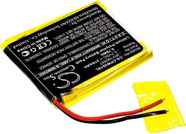 Alt view image 2 of 5 - Battery for Compustar 2W901R-SS JHY190507 Remote Start Systems CS-CPW291SL