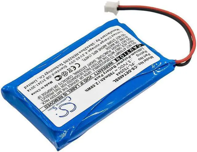 Alt view image 2 of 4 - Battery for Educator 1200 Receiver EZ-900 Transmitter 400 800 BN720LP PL-752544