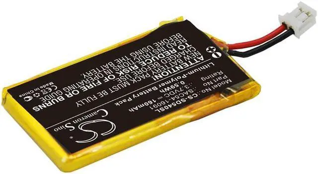 Alt view image 2 of 4 - Battery for SportDog SBC-R Bark Collar SAC54-16091 Dog CS-SD540SL 3.7v 160mAh