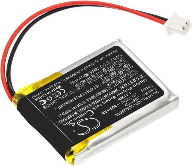 Main image of Battery for Dogtra 280C Receiver 282C Trainers ARC BP37W Dog Collar CS-SDR280SL
