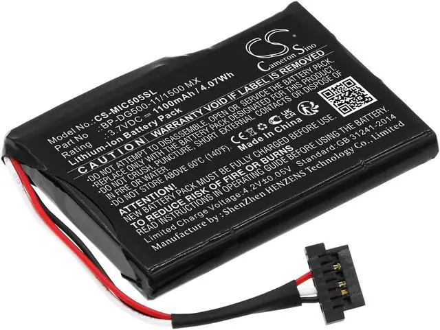 Main image of Battery for Magellan cyclo 500 HC 505 Mio BP-400H-11/1200 MX BP-DG500-11/1500