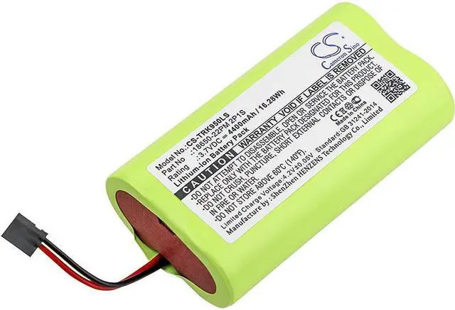 Main image of Battery for Trelock LS 950 LS950 2P1S Lighting System CS-TRK950LS 3.7v 4400mAh