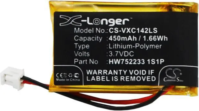 Main image of Battery for Vancouver 3D-Life/XC142K HW752233 1S1P Lighting System CS-VXC142LS