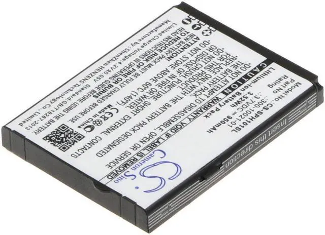 Alt view image 2 of 5 - Battery for Netgear SPH-101 300-10021-01 Skype Wifi Phone CS-SPH101SL 950mAh
