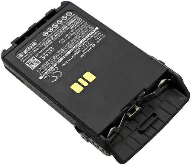 Alt view image 2 of 5 - Battery for Motorola DP3441 PMNN4440 PMNN4440AR PMNN4502A PMNN4511A 1600mAh