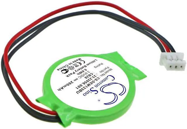 Alt view image 2 of 4 - CMOS Battery for DELL Inspiron 1520 Vostro 1400 1500 XPS M1330 23.22056.001 CB28