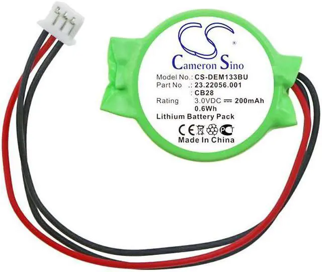 Alt view image 3 of 4 - CMOS Battery for DELL Inspiron 1520 Vostro 1400 1500 XPS M1330 23.22056.001 CB28