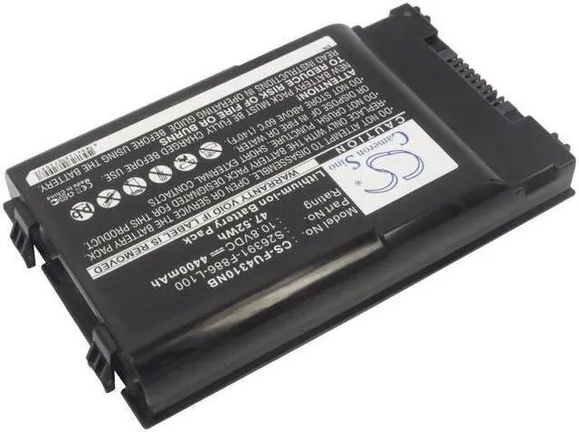 Alt view image 2 of 5 - Battery for Fujitsu LifeBook T1010 TH700 CP422590-02 FMVNBP171 FPCBP200 FPCBP215