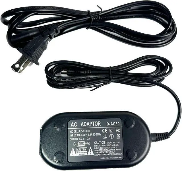 Main image of AC Power Adapter for Pentax D-AC50 K-AC50 K10D K20D K5 K7 K645 K-5 K-7 6605-1953
