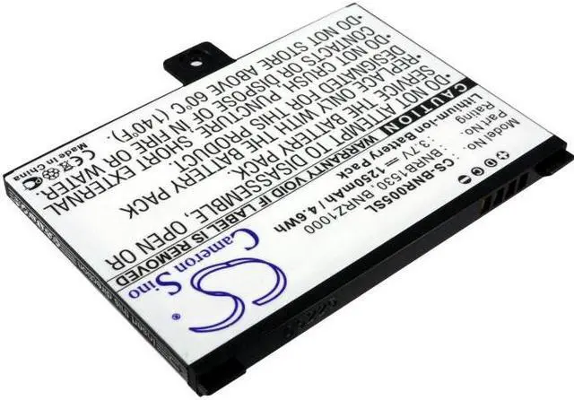 Alt view image 2 of 5 - Battery for Barnes & Noble BNRV100 BNRZ100 NOOK Classic BNRB1530 BNRB454261