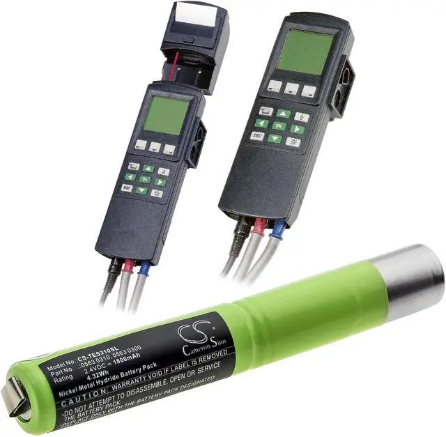 Alt view image 4 of 4 - Battery for Testo 300 L M XL 0563 0300 0310 0345 Analyzer CS-TES310SL 2.4v