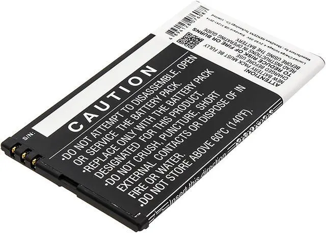 Alt view image 3 of 5 - Battery for Nokia Lumia 810 822 BP-4W Mobile SmartPhone CS-NK810XL 3.7v X-Longer