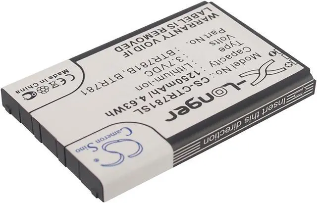 Alt view image 2 of 5 - Battery for Casio C781 GzOne Ravine 2 BTR781 BTR781B SmartPhone CS-CTR781SL