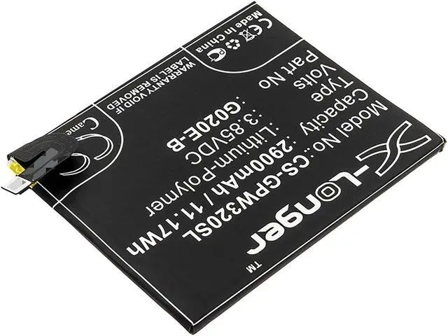 Alt view image 2 of 4 - Battery for Google G020E G020F G020G G020H Pixel 3A G020E-B Mobile CS-GPW320SL