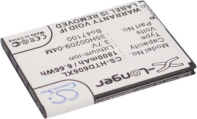 Alt view image 2 of 5 - Battery for HTC CP3 Desire 326 600 609d T326e 35H00209-04M 35H00209-25M BO47100