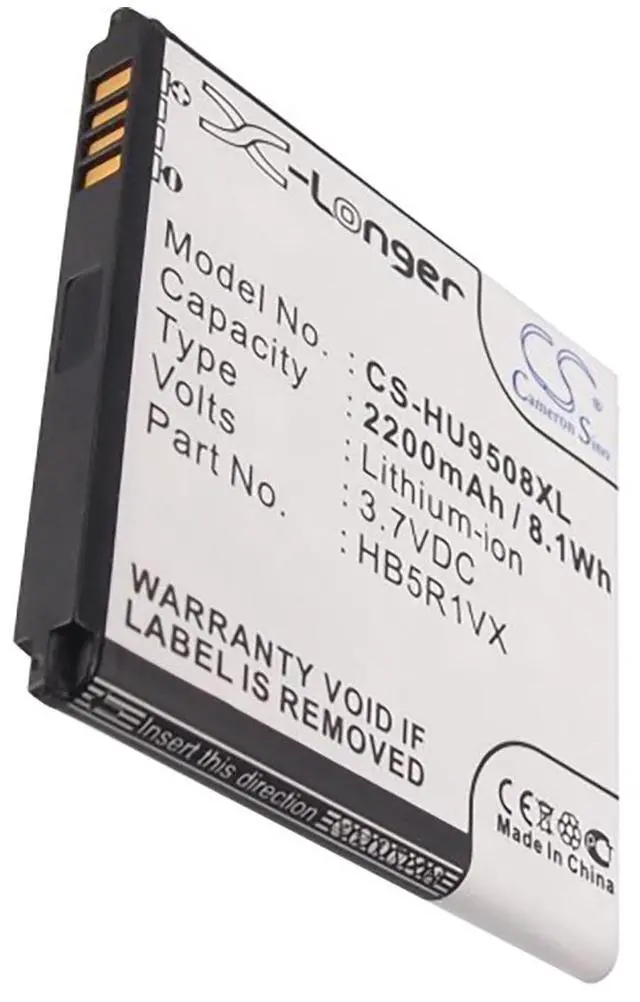 Alt view image 5 of 5 - Battery for Huawei HN3-U01 Honor 2 3 II Quad U9508 HB5R1V Mobile CS-HU9508XL