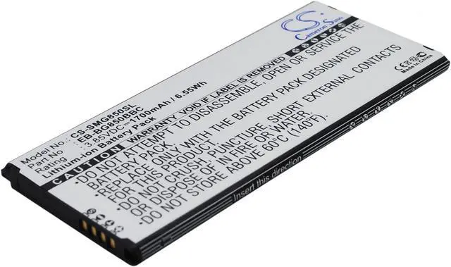Main image of Battery for Samsung Galaxy Alpha SM-G850 EB-BG850BBC EB-BG850BBE EB-BG850BBU