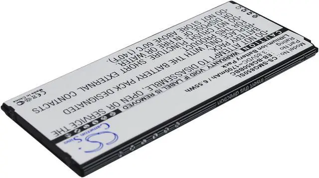 Alt view image 2 of 5 - Battery for Samsung Galaxy Alpha SM-G850 EB-BG850BBC EB-BG850BBE EB-BG850BBU
