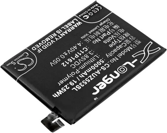 Alt view image 2 of 4 - Battery for Asus ZE553KL ZenFone 3 Zoom Dual SIM LTE Zenfone S C11P1612