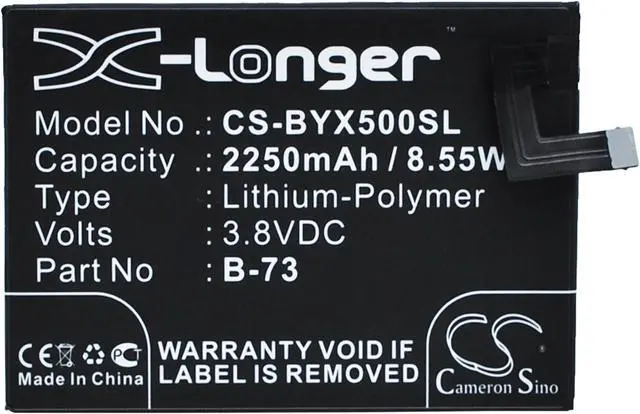 Main image of Battery for BBK VIVO X5 4G X5L X5V Y5 Y5L B-73 Mobile SmartPhone CS-BYX500SL
