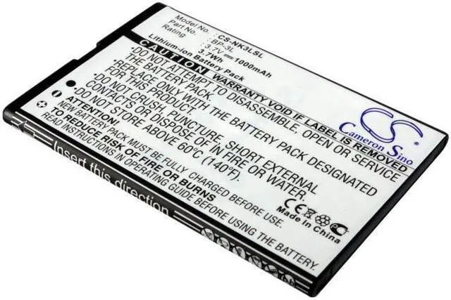 Main image of Battery for Nokia 303 603 Lumia 505 510 610 710 Sabre Myphone BP-3L BS-04 MP-S-V